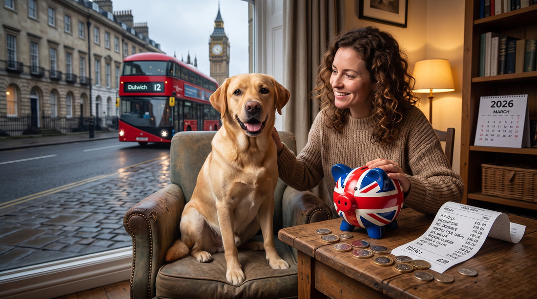 WulfJoy graphic about the cost of owning a dog in the UK in 2026
