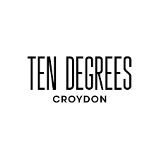 Logo of 'Ten Degrees Croydon' with a white background